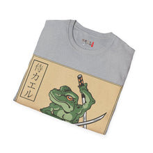 Load image into Gallery viewer, Samurai Frog Unisex Softstyle T-Shirt