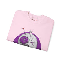 Load image into Gallery viewer, Pinhead Purple Teddy Bear Sweatshirt