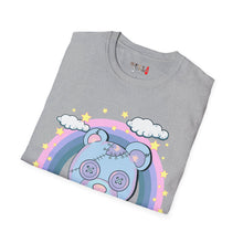 Load image into Gallery viewer, Pastel Rainbow Teddy Bear T-shirt