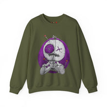Load image into Gallery viewer, Pinhead Purple Teddy Bear Sweatshirt