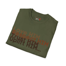 Load image into Gallery viewer, Love HIM Uplift HIM Unisex Softstyle T-Shirt