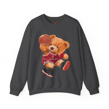 Load image into Gallery viewer, Basketball Teddy Bear Sweatshirt