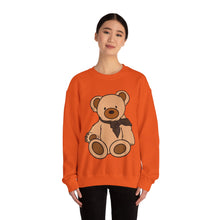 Load image into Gallery viewer, Brown Scarf Teddy Bear Sweatshirt