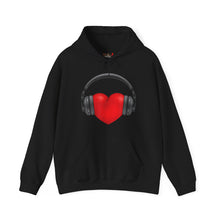 Load image into Gallery viewer, Heart Music Heavy Blend Unisex Hoodie