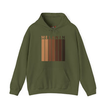 Load image into Gallery viewer, Melanin Vertical Stripes Heavy Blend Hoodie