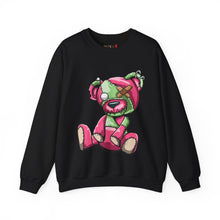 Load image into Gallery viewer, Pink & Green Patched Teddy Bear Sweatshirt