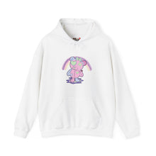 Load image into Gallery viewer, Green Heart Eye Teddy Bear Hoodie