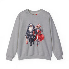 Load image into Gallery viewer, Black Santa 11 Unisex Heavy Blend™ Crewneck Sweatshirt