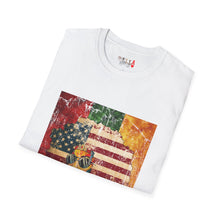 Load image into Gallery viewer, Afro American Queen Unisex Softstyle T-Shirt