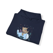 Load image into Gallery viewer, Flying Teddy Bear Hoodie
