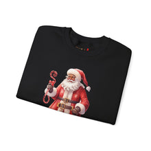 Load image into Gallery viewer, Black Santa 55 Unisex Heavy Blend™ Crewneck Sweatshirt