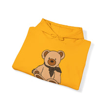 Load image into Gallery viewer, Brown Scarf Teddy Bear Hoodie