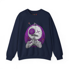 Load image into Gallery viewer, Pinhead Purple Teddy Bear Sweatshirt