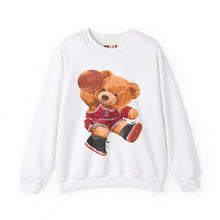 Load image into Gallery viewer, Basketball Teddy Bear Sweatshirt