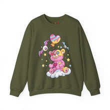 Load image into Gallery viewer, Bat Eye Teddy Bear Sweatshirt