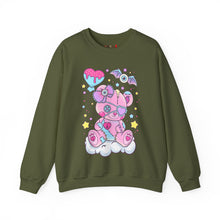 Load image into Gallery viewer, Doughnut Heart Teddy Bear Sweatshirt