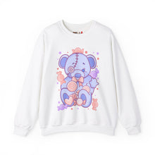 Load image into Gallery viewer, Pastel Baby Blue Teddy Bear Sweatshirt