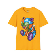 Load image into Gallery viewer, Tired Colorful Bear Unisex Softstyle T-Shirt