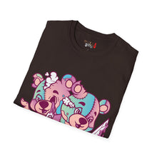 Load image into Gallery viewer, Evil Twin Knife Bear Unisex Softstyle T-Shirt