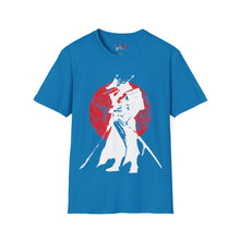 Load image into Gallery viewer, Red Moon Samurai Unisex Softstyle T-Shirt