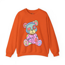 Load image into Gallery viewer, Pink Heart Eye Teddy Bear Sweatshirt