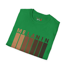 Load image into Gallery viewer, Melanin Vertical Stripes Unisex Softstyle T-Shirt