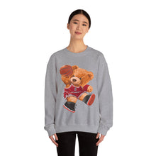Load image into Gallery viewer, Basketball Teddy Bear Sweatshirt