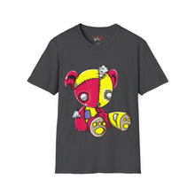 Load image into Gallery viewer, Red & Yellow Teddy Bear Unisex Softstyle T-Shirt