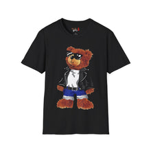 Load image into Gallery viewer, Cool Drippy Bear Unisex Softstyle T-Shirt