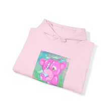 Load image into Gallery viewer, Purple Teddy Bear Hoodie