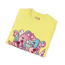 Load image into Gallery viewer, Evil Twin Knife Bear Unisex Softstyle T-Shirt
