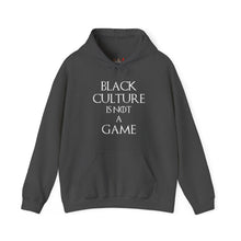 Load image into Gallery viewer, Black Culture is NOT a Game Heavy Blend Unisex Hoodie
