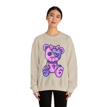 Load image into Gallery viewer, Button Eye Teddy Bear Sweatshirt
