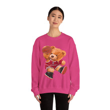 Load image into Gallery viewer, Basketball Teddy Bear Sweatshirt