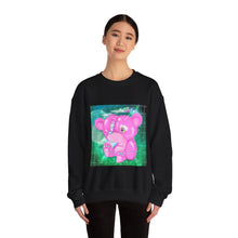Load image into Gallery viewer, Purple Teddy Bear Sweatshirt