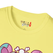 Load image into Gallery viewer, Patchy Knifed Bear Unisex Softstyle T-Shirt