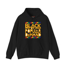 Load image into Gallery viewer, Black By Popular Demand Heavy Blend Unisex Hoodie