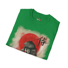 Load image into Gallery viewer, Red Moon Samurai Unisex Softstyle T-Shirt