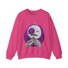 Load image into Gallery viewer, Pinhead Purple Teddy Bear Sweatshirt