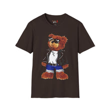 Load image into Gallery viewer, Cool Drippy Bear Unisex Softstyle T-Shirt