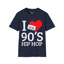 Load image into Gallery viewer, I Love 90's Hip Hop Unisex Softstyle T-Shirt