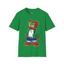 Load image into Gallery viewer, Cool Drippy Bear Unisex Softstyle T-Shirt