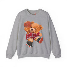 Load image into Gallery viewer, Basketball Teddy Bear Sweatshirt
