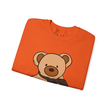 Load image into Gallery viewer, Brown Scarf Teddy Bear Sweatshirt