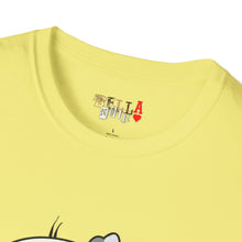 Load image into Gallery viewer, Red & Yellow Teddy Bear Unisex Softstyle T-Shirt