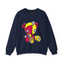 Load image into Gallery viewer, Red Yellow Patches Teddy Bear Sweatshirt