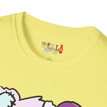 Load image into Gallery viewer, Purple Two Tone Teddy Bear T-shirt