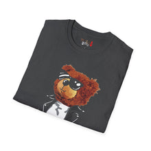 Load image into Gallery viewer, Cool Drippy Bear Unisex Softstyle T-Shirt