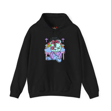 Load image into Gallery viewer, Stitched Eyes Teddy Bear Hoodie