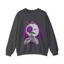 Load image into Gallery viewer, Pinhead Purple Teddy Bear Sweatshirt